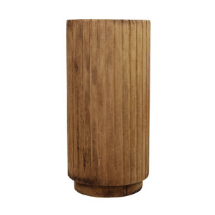 DKNC - Bijzettafel Fabian - Paulownia hout - 38x38x78cm - Bruin DKNC - Bijzettafel Fabian - Paulownia hout - 38x38x78cm - Bruin
